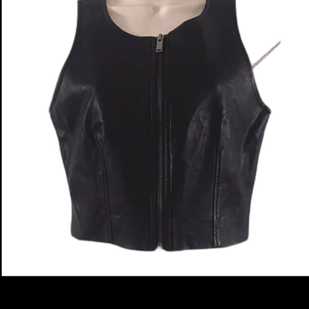 Forever 21 Faux Leather Vest